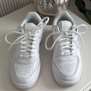 Nike Air Force 1 White Sneakers size 7